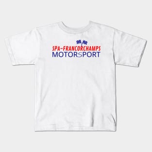 Spa-Francorchamps Motorsport Kids T-Shirt